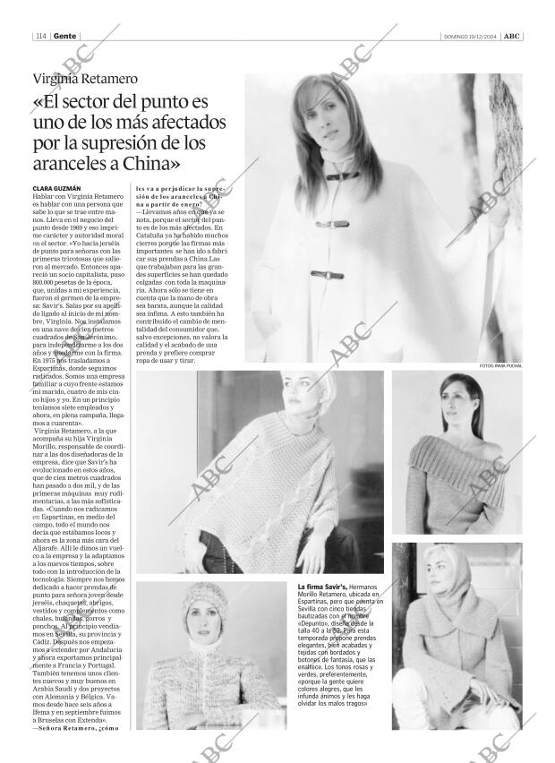 ABC SEVILLA 19-12-2004 página 114