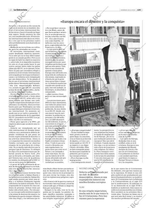 ABC SEVILLA 19-12-2004 página 12