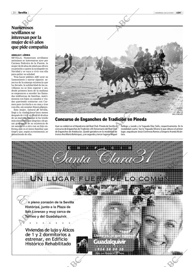 ABC SEVILLA 19-12-2004 página 20