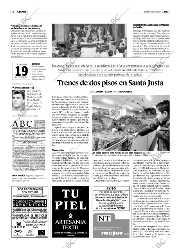 ABC SEVILLA 19-12-2004 página 28