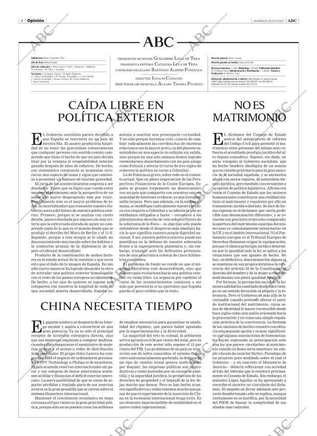 ABC SEVILLA 19-12-2004 página 4
