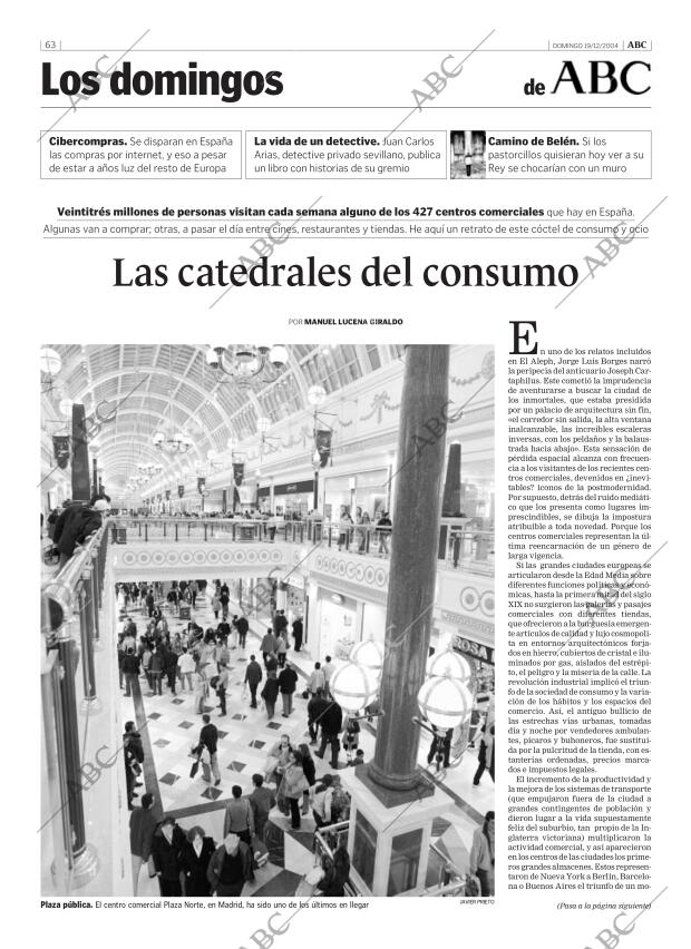 ABC SEVILLA 19-12-2004 página 63
