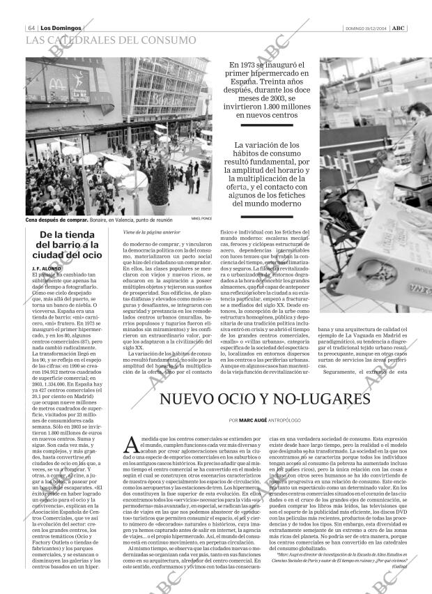 ABC SEVILLA 19-12-2004 página 64