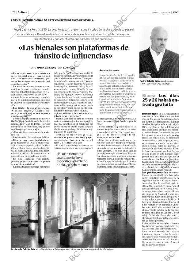 ABC SEVILLA 19-12-2004 página 78