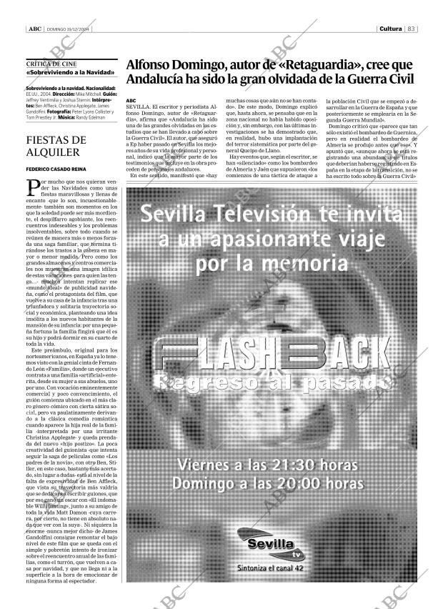 ABC SEVILLA 19-12-2004 página 83
