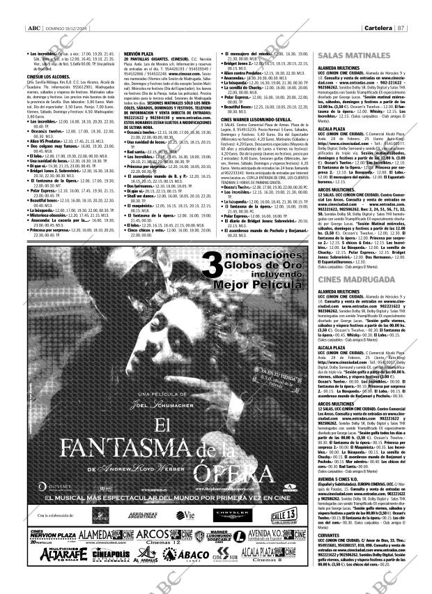 ABC SEVILLA 19-12-2004 página 87