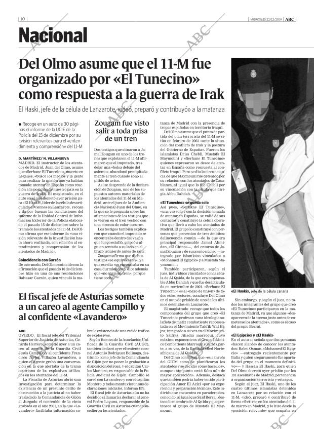 ABC MADRID 22-12-2004 página 10