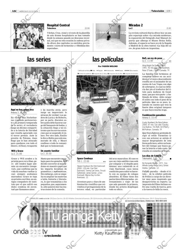 ABC MADRID 22-12-2004 página 109