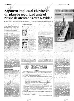 ABC MADRID 22-12-2004 página 12