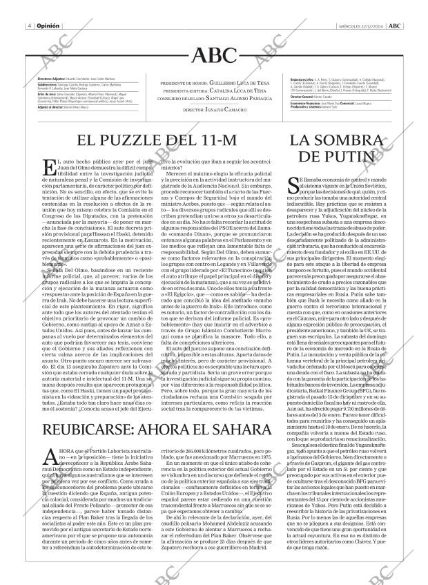 ABC MADRID 22-12-2004 página 4