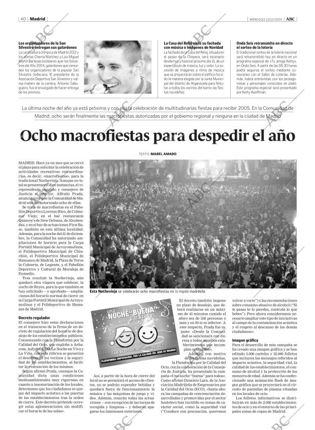 ABC MADRID 22-12-2004 página 40
