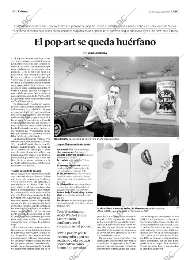 ABC MADRID 22-12-2004 página 60