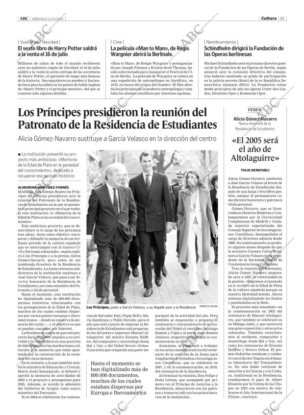 ABC MADRID 22-12-2004 página 61