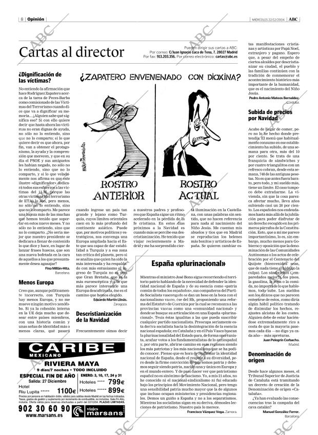 ABC MADRID 22-12-2004 página 8