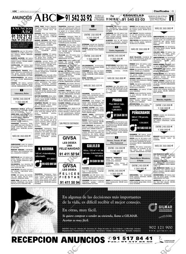 ABC MADRID 22-12-2004 página 81