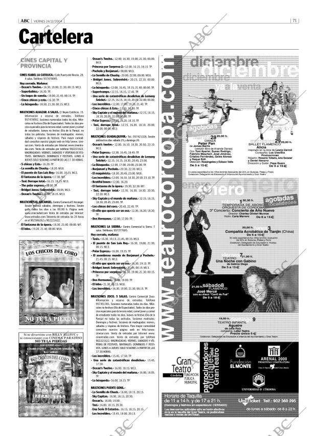 ABC CORDOBA 24-12-2004 página 71