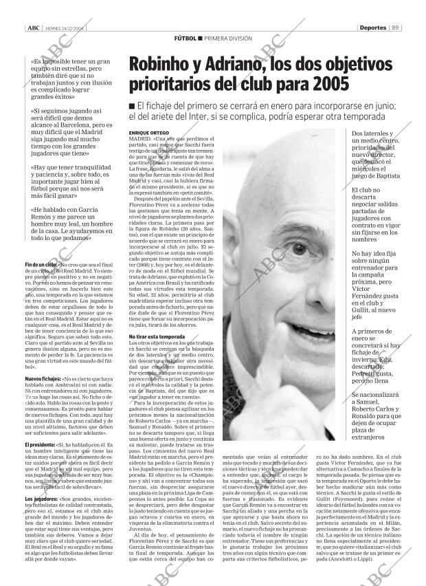 ABC CORDOBA 24-12-2004 página 89