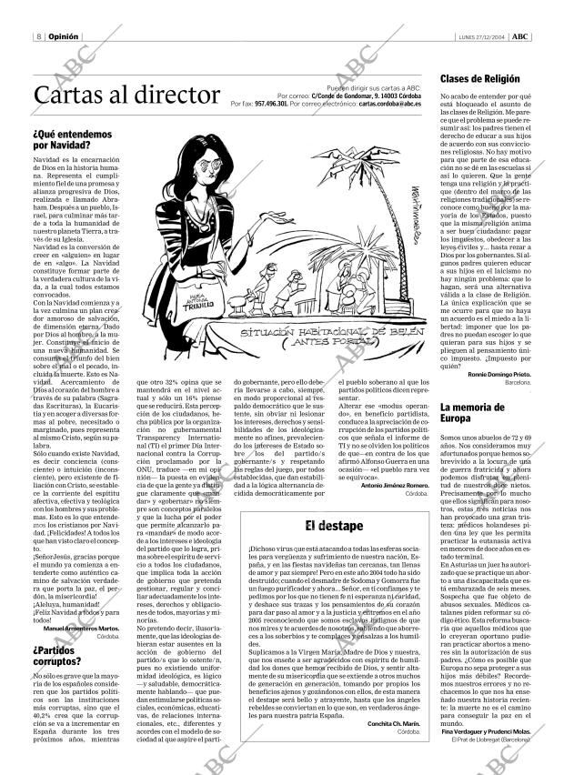 ABC CORDOBA 27-12-2004 página 8