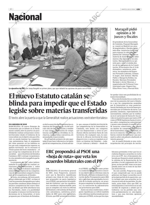 ABC MADRID 28-12-2004 página 10