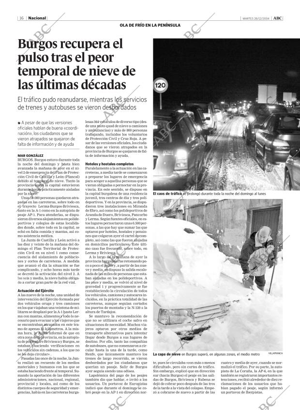 ABC MADRID 28-12-2004 página 16
