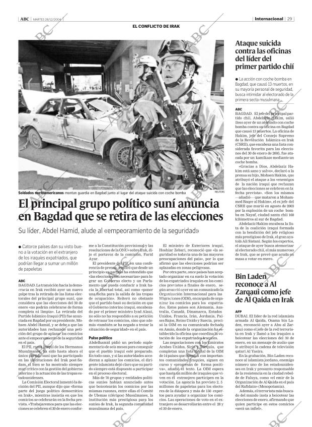 ABC MADRID 28-12-2004 página 29