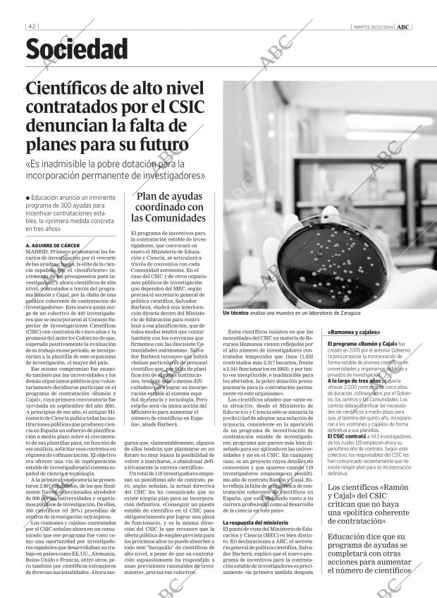 ABC MADRID 28-12-2004 página 42