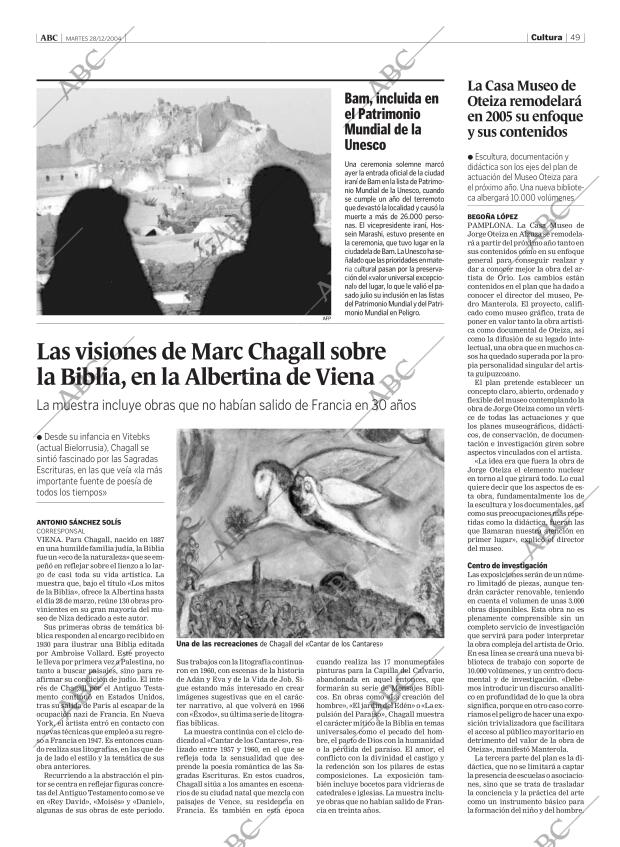 ABC MADRID 28-12-2004 página 49