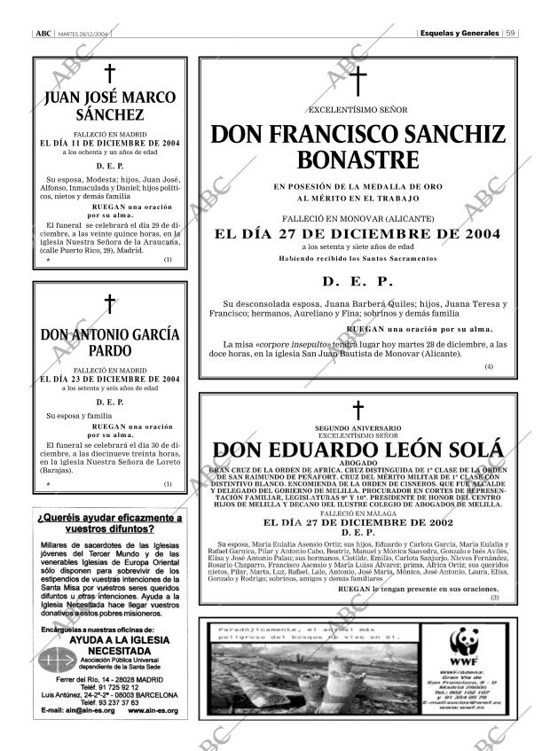ABC MADRID 28-12-2004 página 59