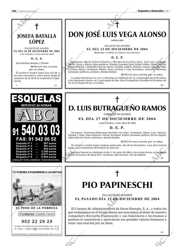 ABC MADRID 28-12-2004 página 61