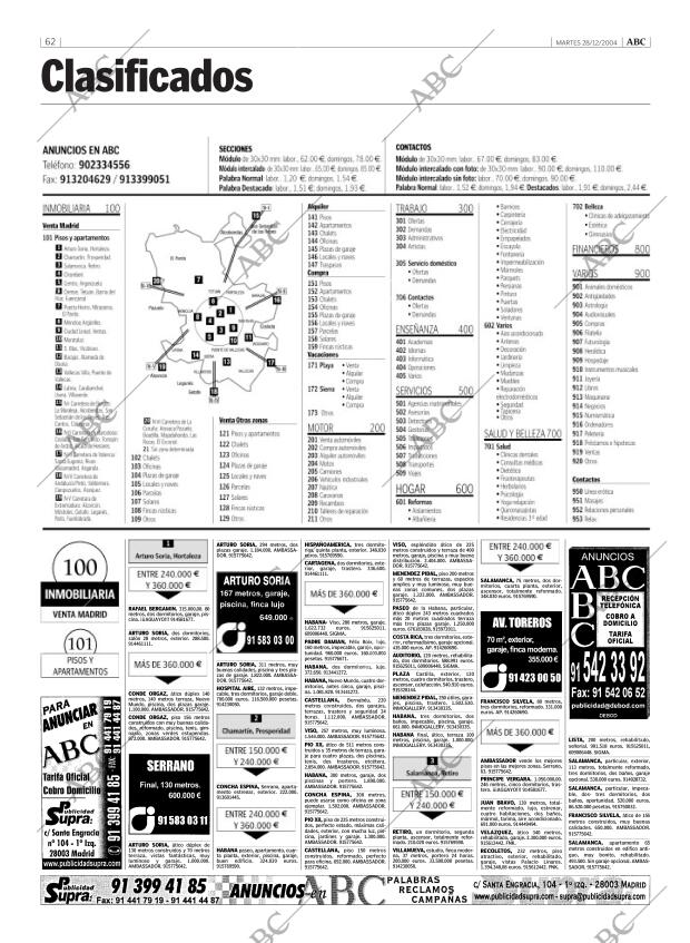 ABC MADRID 28-12-2004 página 62