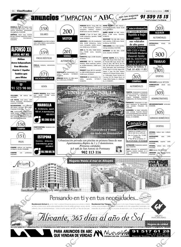 ABC MADRID 28-12-2004 página 66