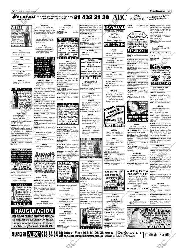 ABC MADRID 28-12-2004 página 69