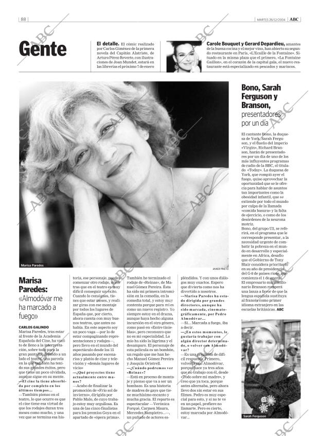ABC MADRID 28-12-2004 página 88
