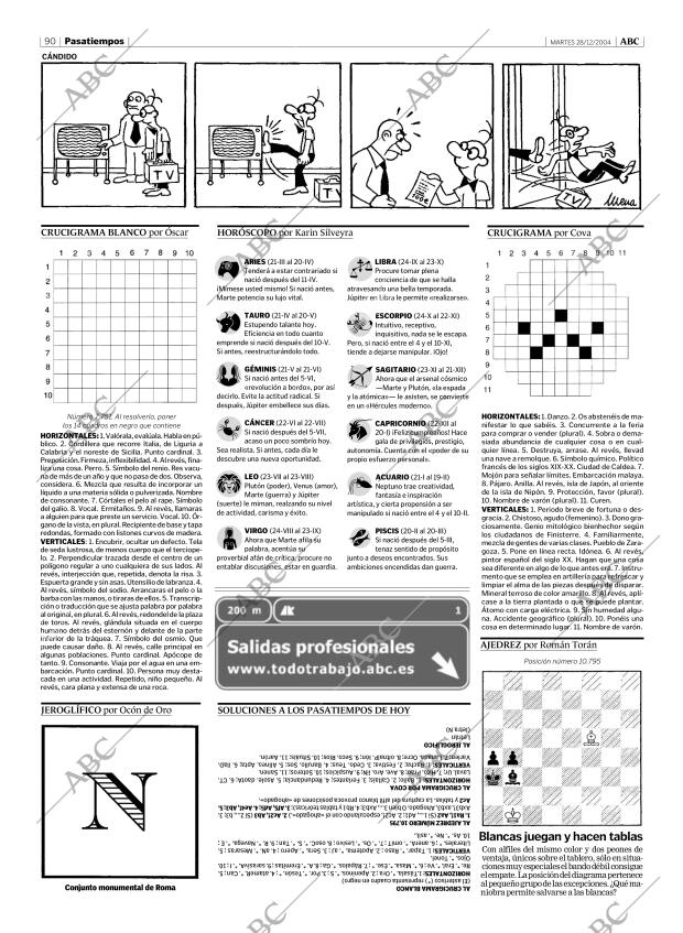 ABC MADRID 28-12-2004 página 90