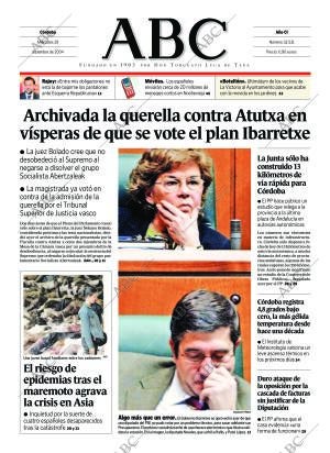 ABC CORDOBA 29-12-2004 página 1