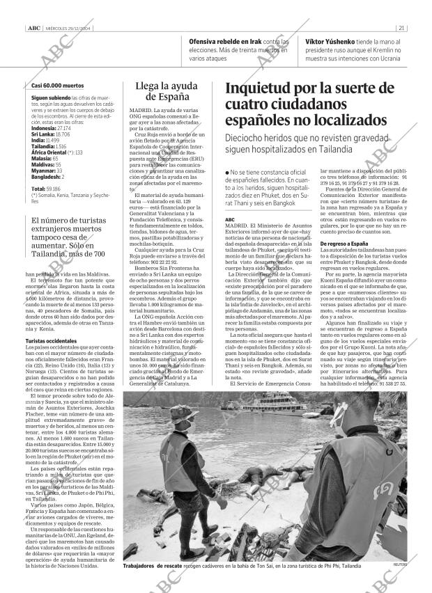 ABC CORDOBA 29-12-2004 página 21