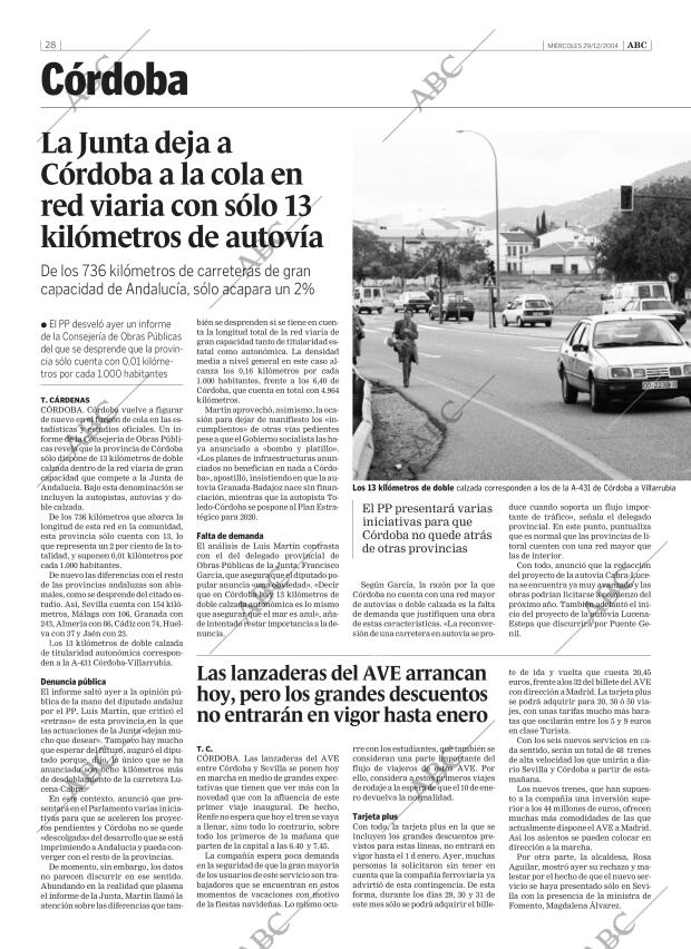 ABC CORDOBA 29-12-2004 página 28