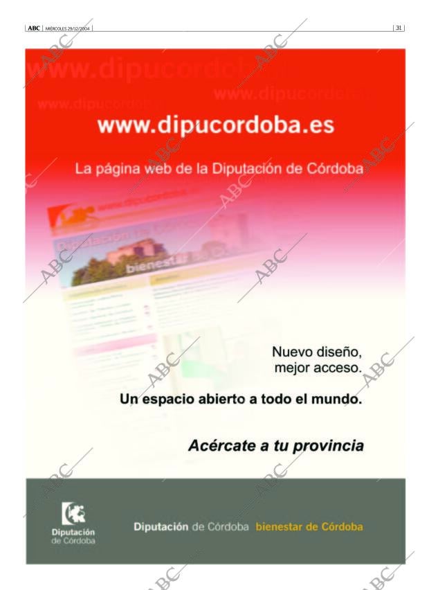 ABC CORDOBA 29-12-2004 página 31