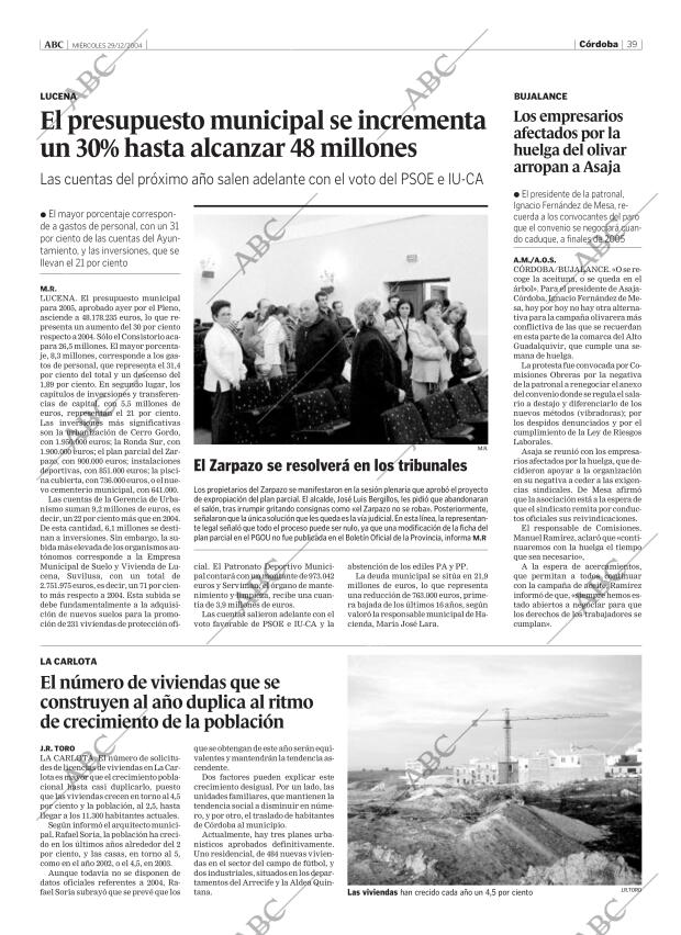 ABC CORDOBA 29-12-2004 página 39