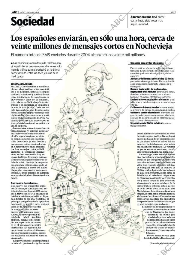 ABC CORDOBA 29-12-2004 página 45