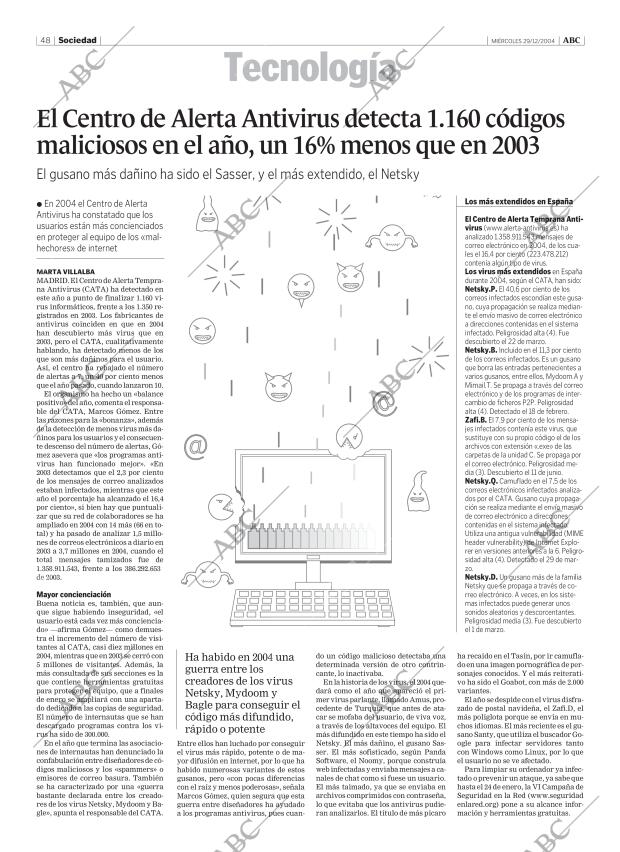ABC CORDOBA 29-12-2004 página 48