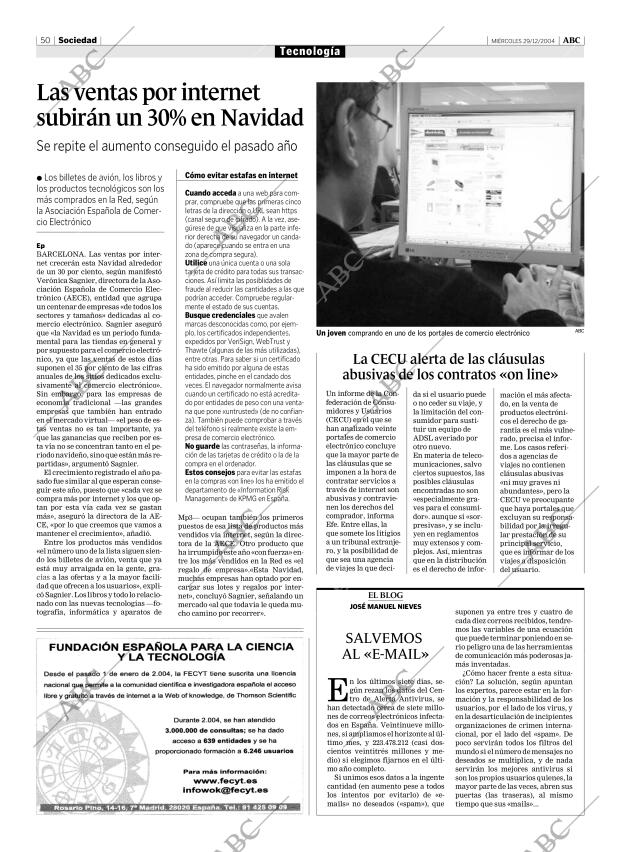 ABC CORDOBA 29-12-2004 página 50