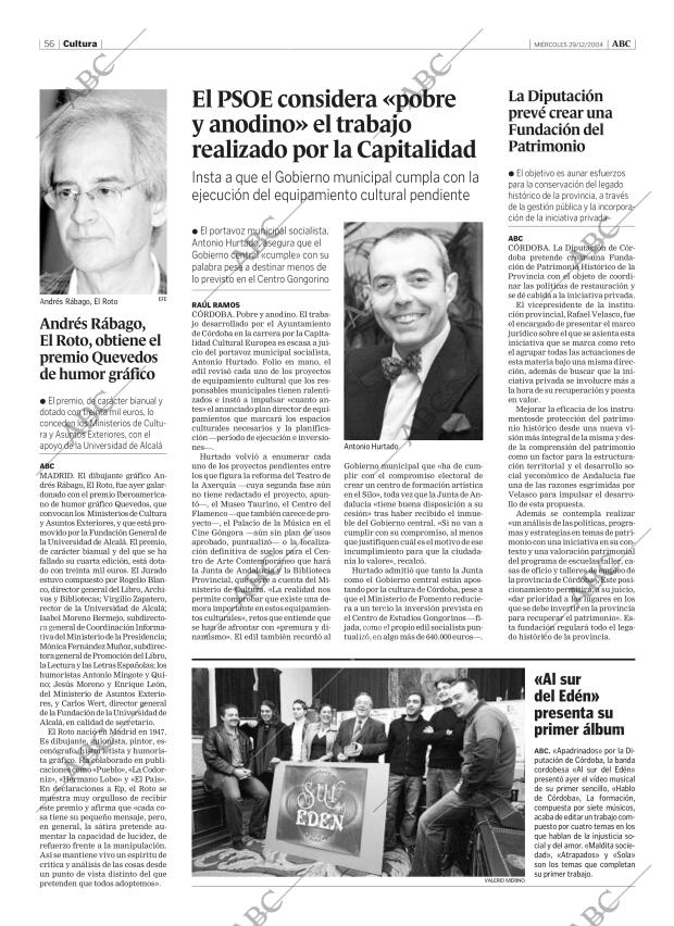 ABC CORDOBA 29-12-2004 página 56