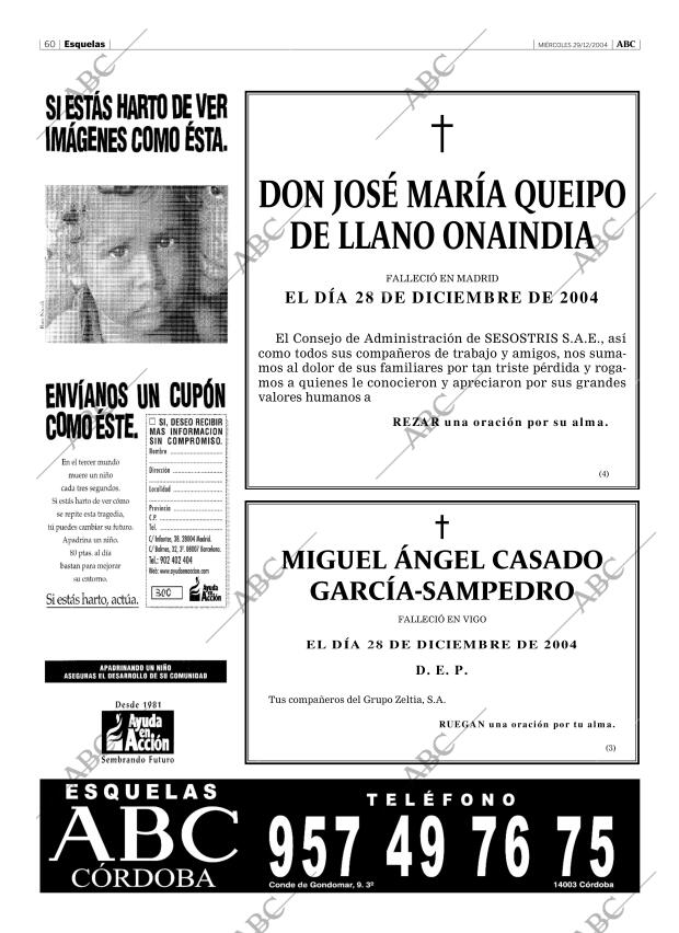 ABC CORDOBA 29-12-2004 página 60