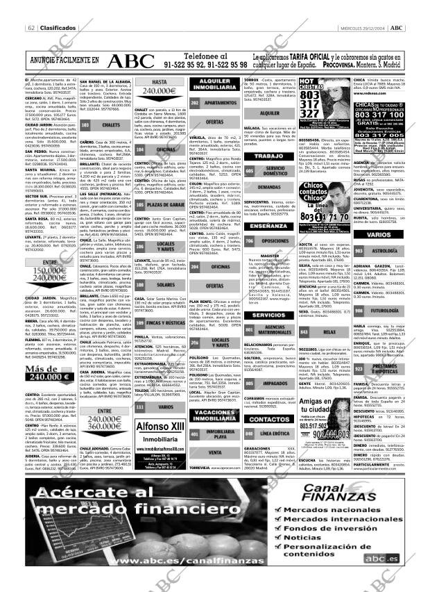 ABC CORDOBA 29-12-2004 página 62