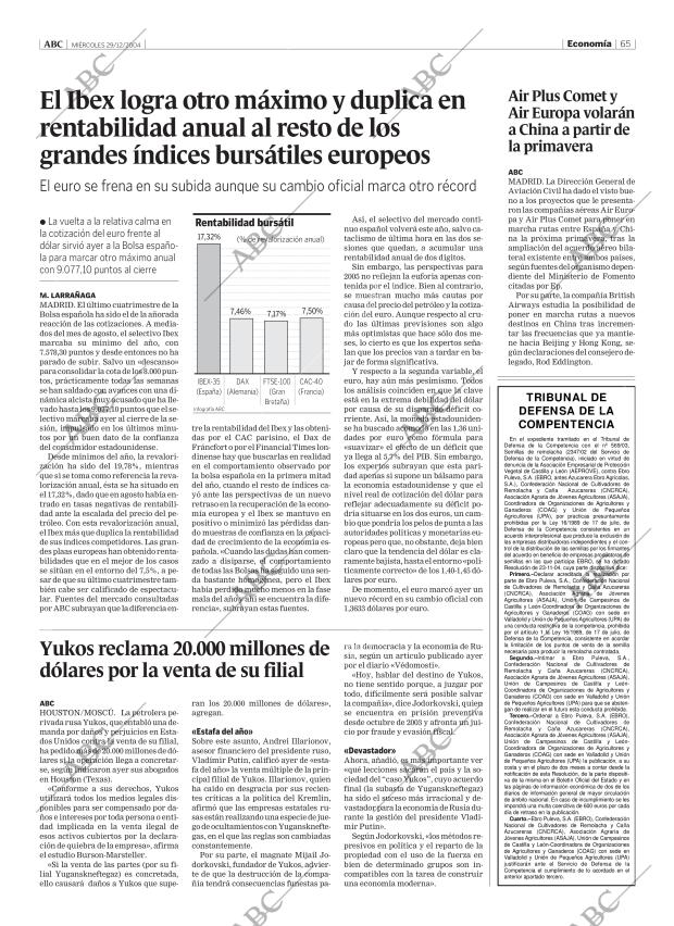 ABC CORDOBA 29-12-2004 página 65