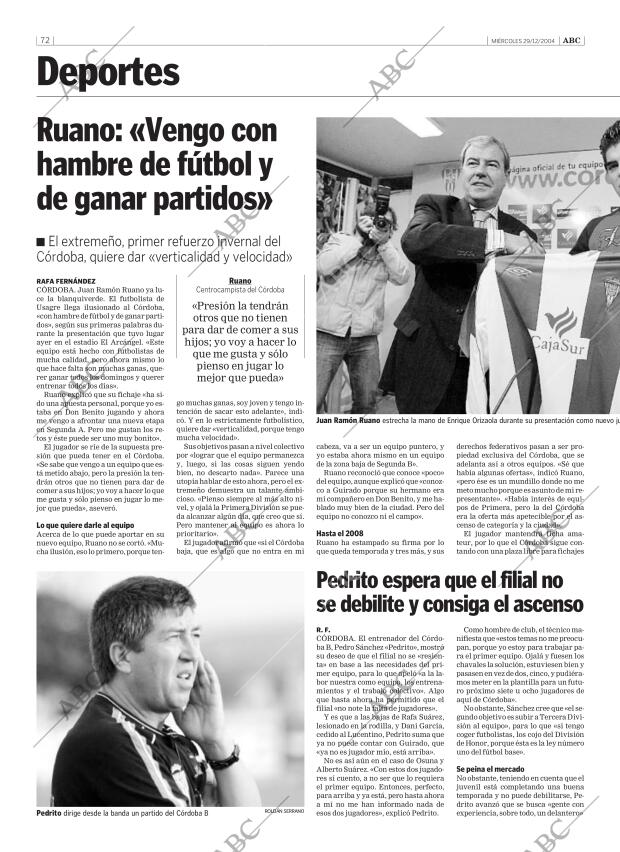 ABC CORDOBA 29-12-2004 página 72