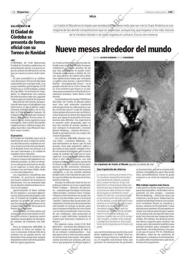ABC CORDOBA 29-12-2004 página 78