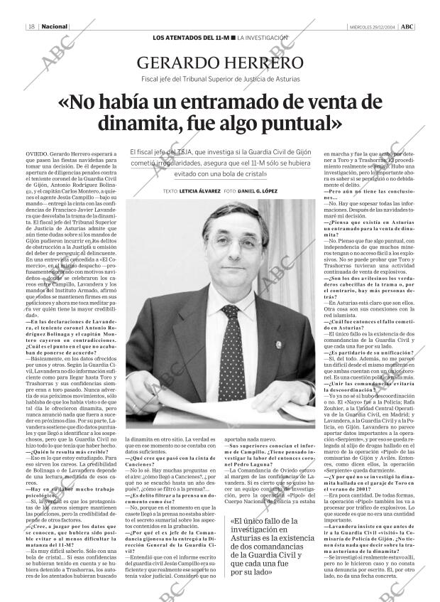 ABC MADRID 29-12-2004 página 18