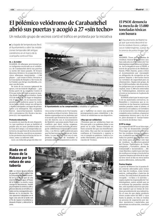 ABC MADRID 29-12-2004 página 33